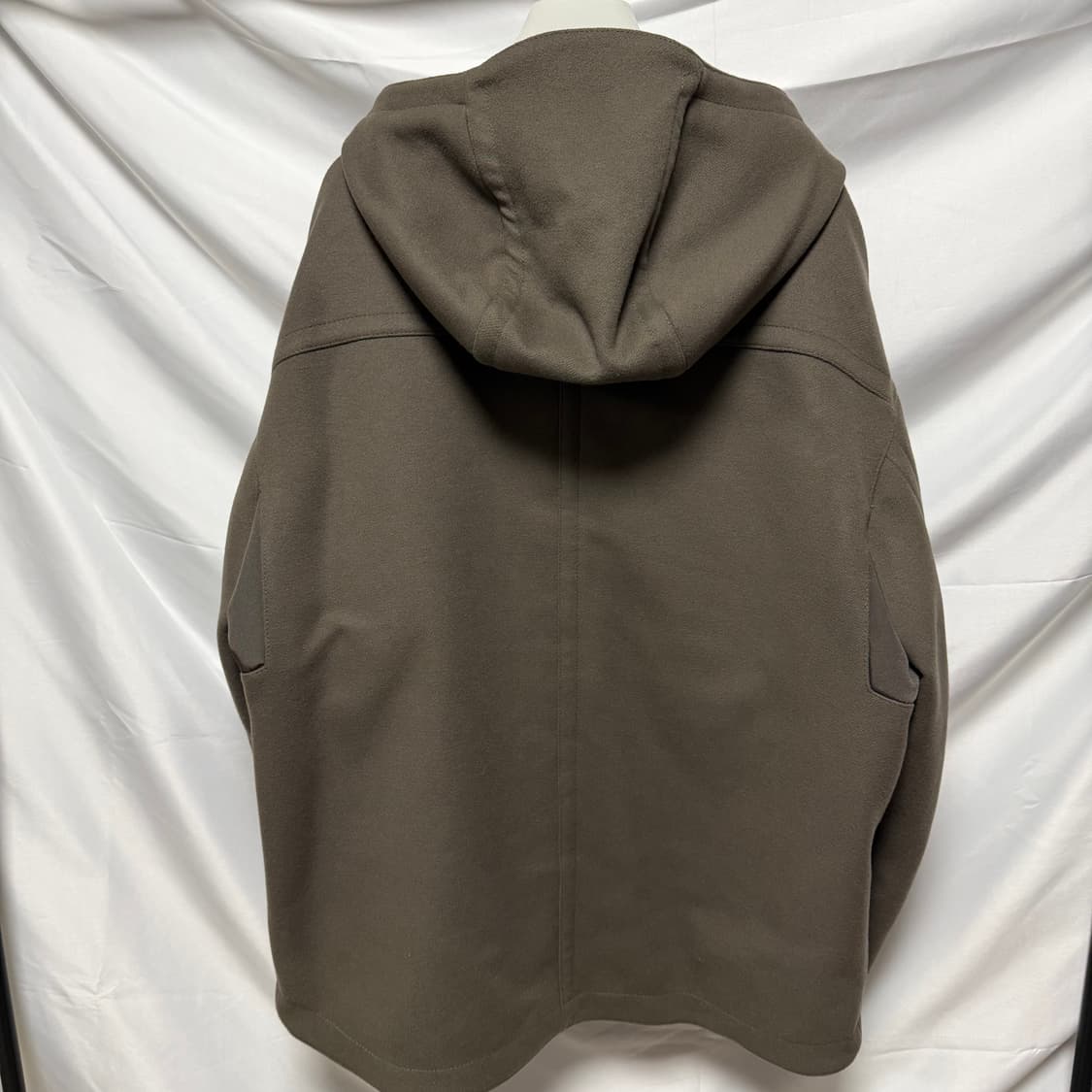 [S+급/50] 에르메스 후드 집업 자켓 카키 브라운 상품이미지5