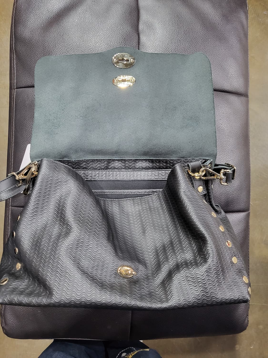 자넬라토 포스티나 가죽 토트&크로스백(새상품) 상품이미지6