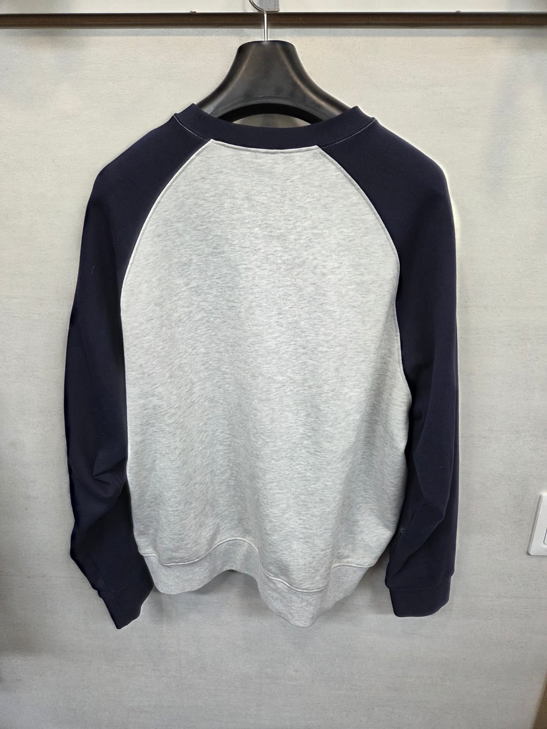 마리떼프랑소와저버 클래식로고 래글런 맨투맨 xl 상품이미지2