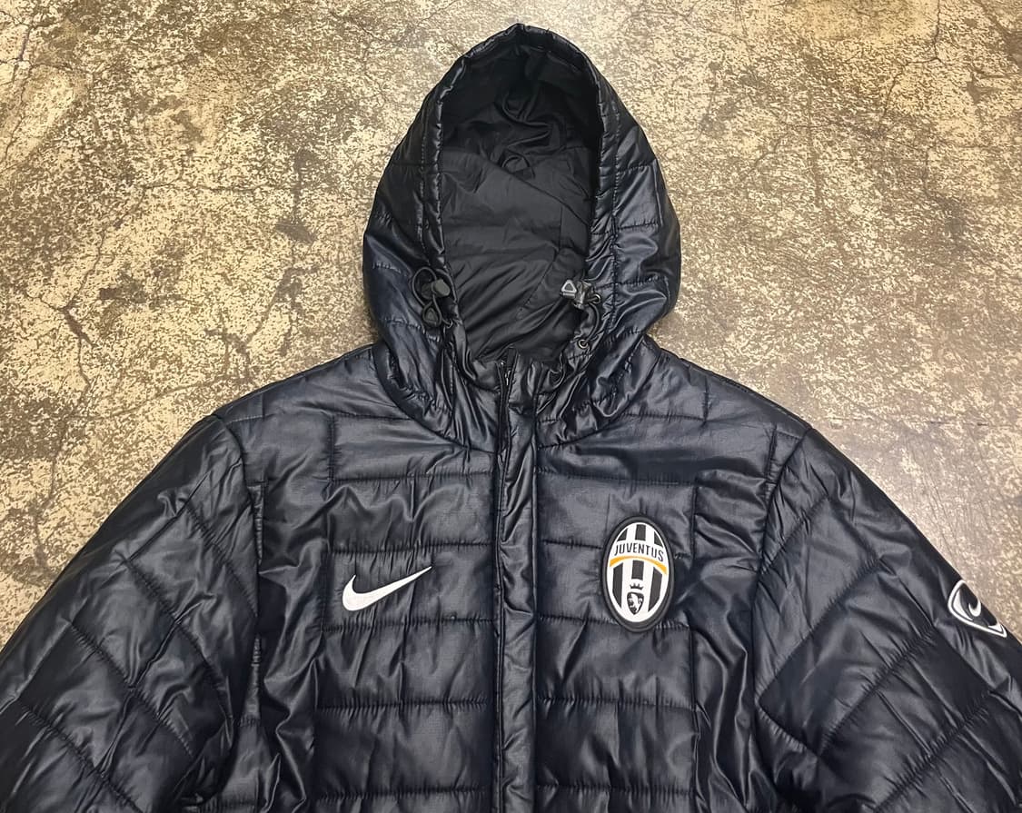 00s 나이키 유벤투스 패딩 후드 블랙 상품이미지2