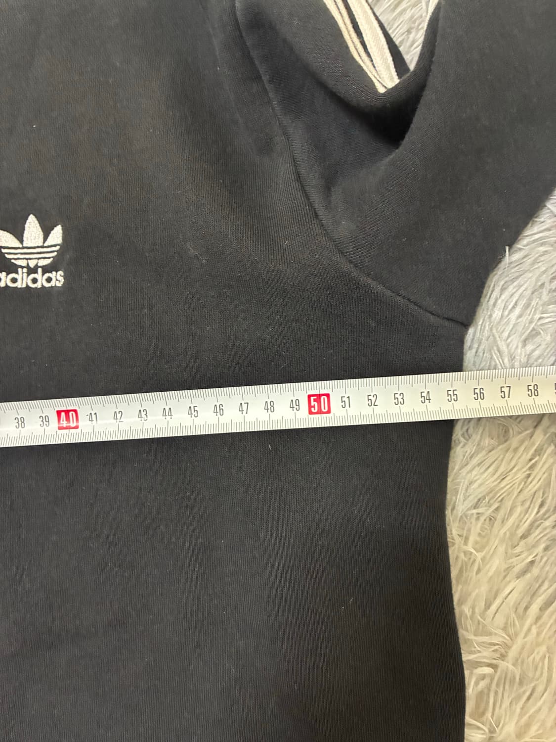 아디다스 트레포일 아방핏 블랙 후드집업(xl) 상품이미지5