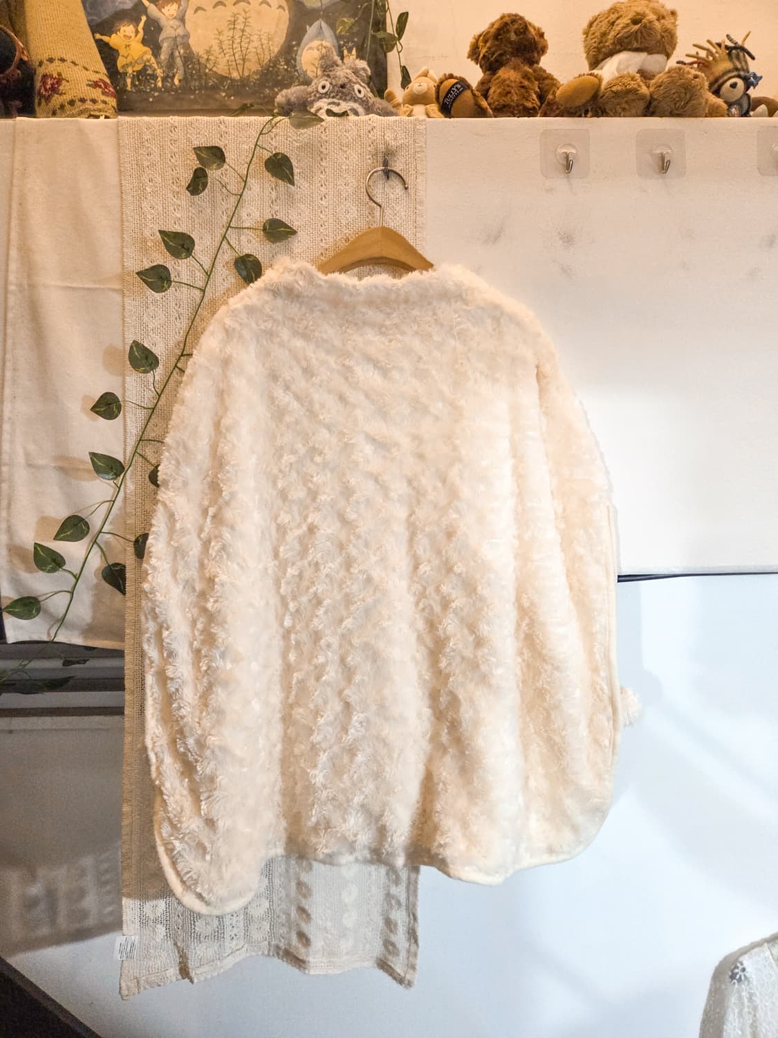 에코퍼 케이프 자켓 상품이미지5