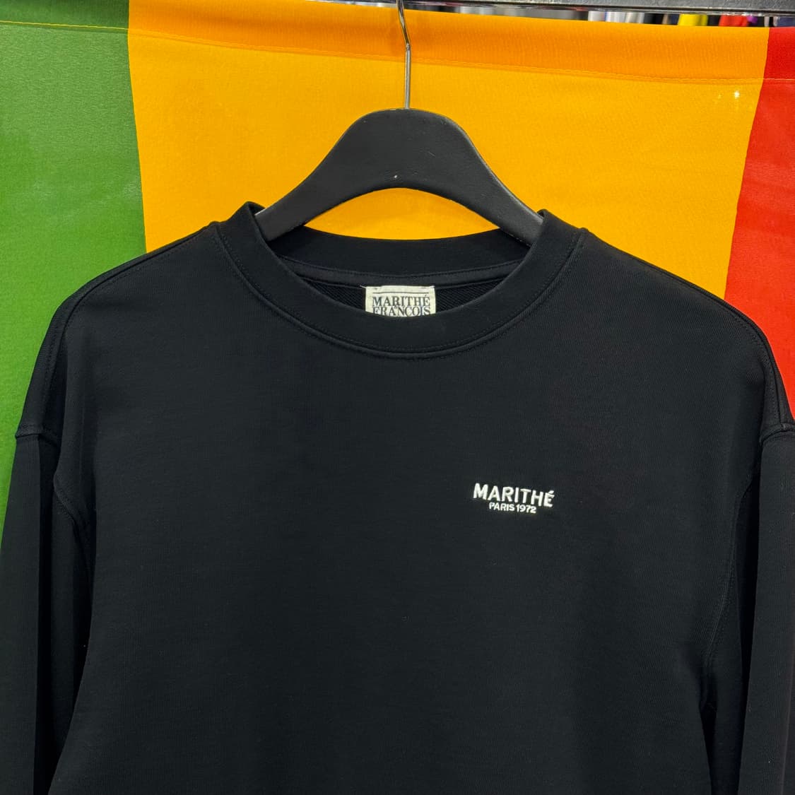 마리떼 프랑소와 저버 블랙 크롭맨투맨 S 상품이미지2