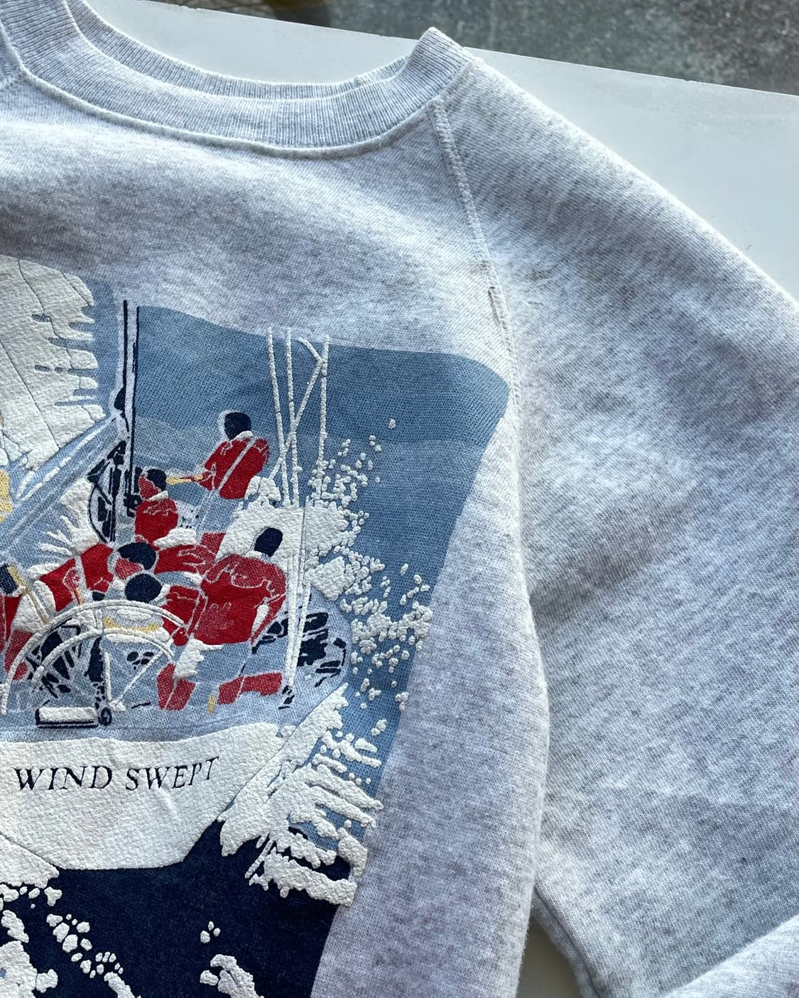 90s USA vintage sweatshirt 🌊⛵️ 상품이미지9