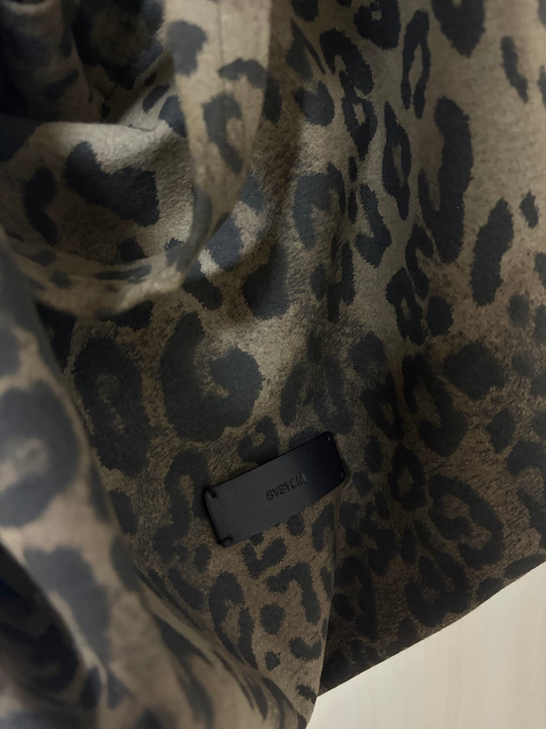 System 레오파드 플렌 백 상품이미지6