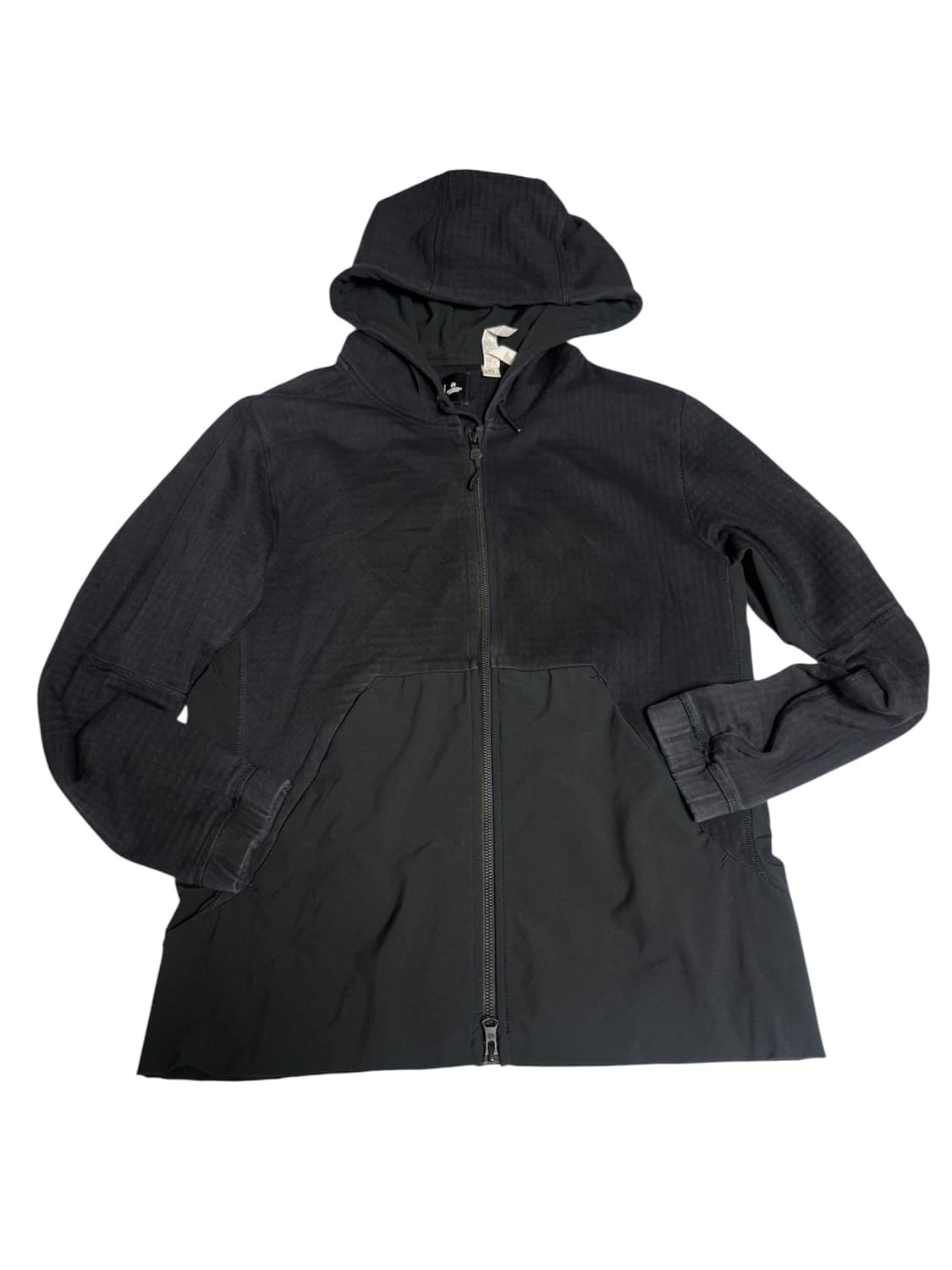 Adidas × Reigning Champ Zip Hoodie Black 상품이미지1