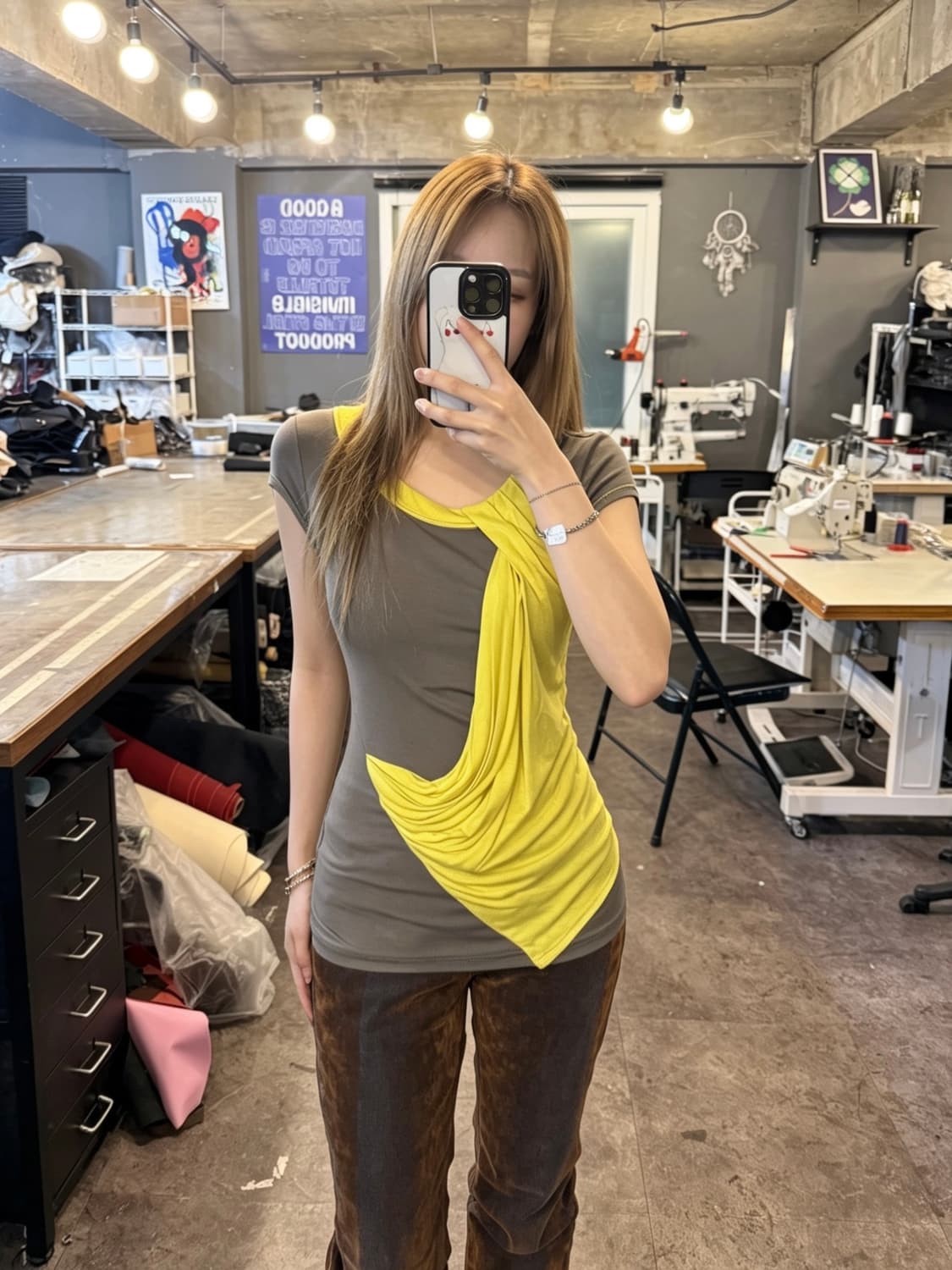 Karen Millen Draped Panel Top 상품이미지1