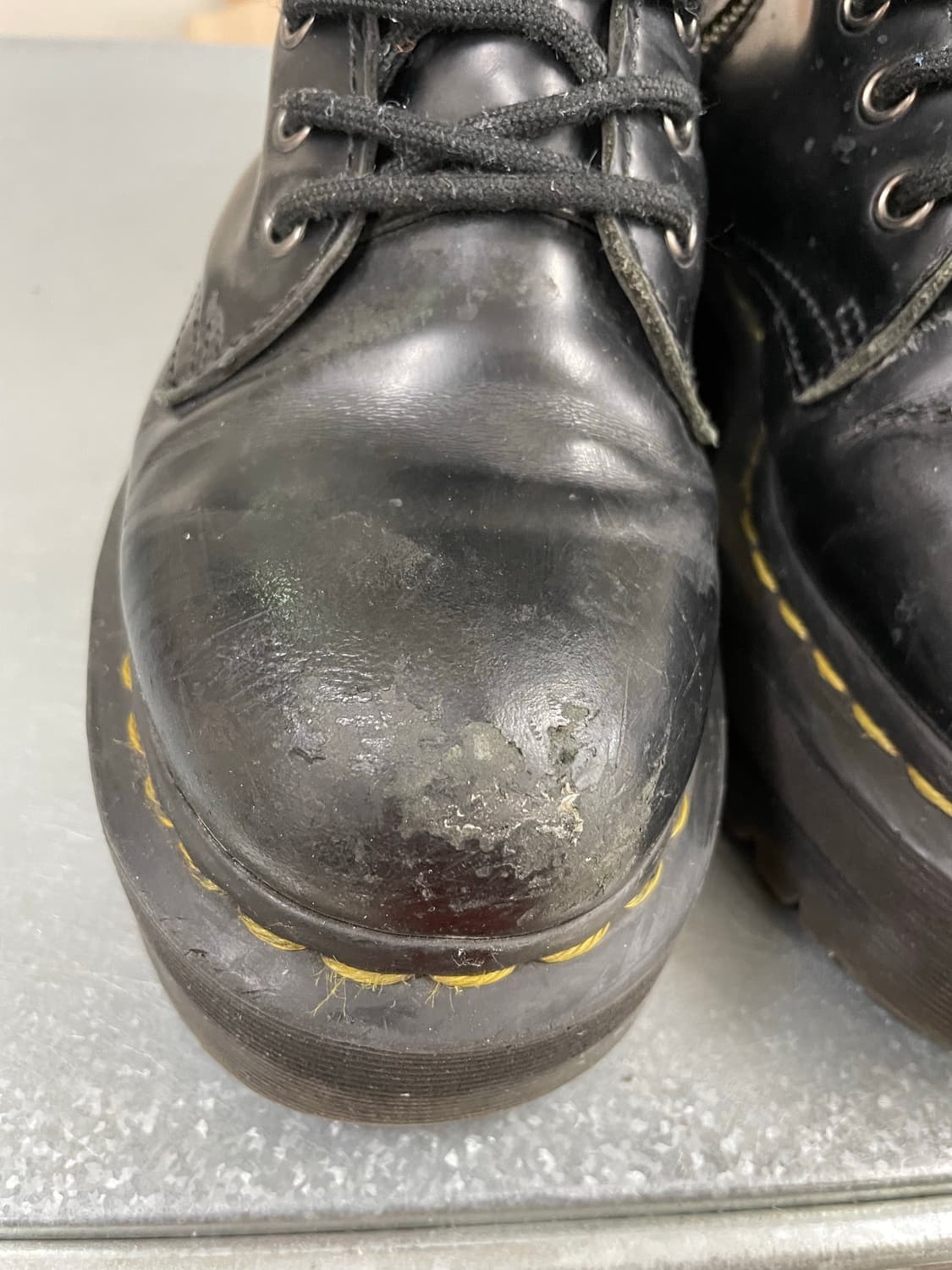 닥터마틴 제이든 하이 부츠 블랙 uk3 상품이미지8