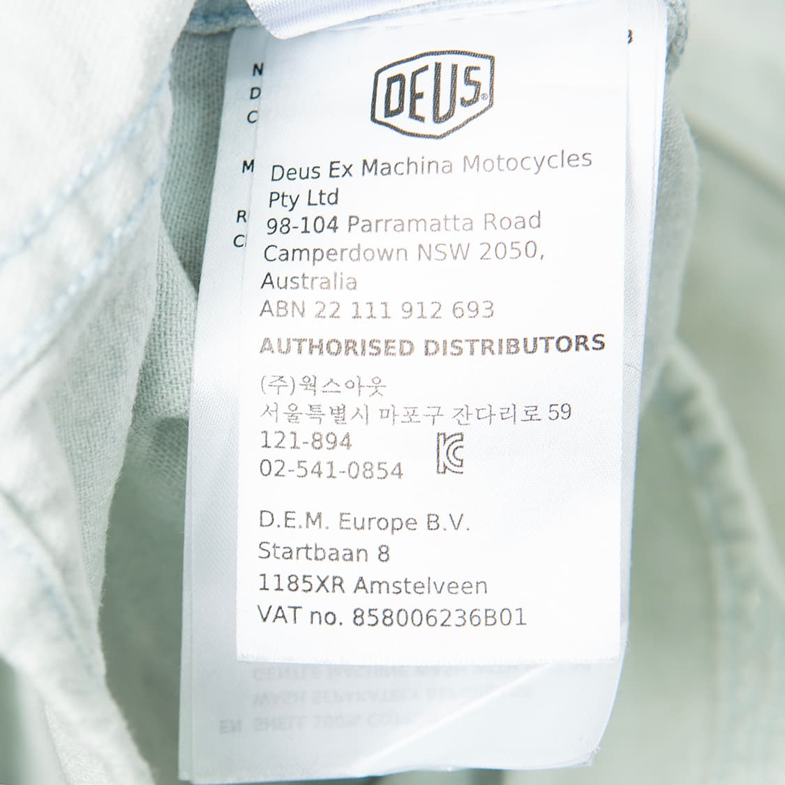 [XL] 데우스 나바호 스티치 웨스턴 데님셔츠  상품이미지8