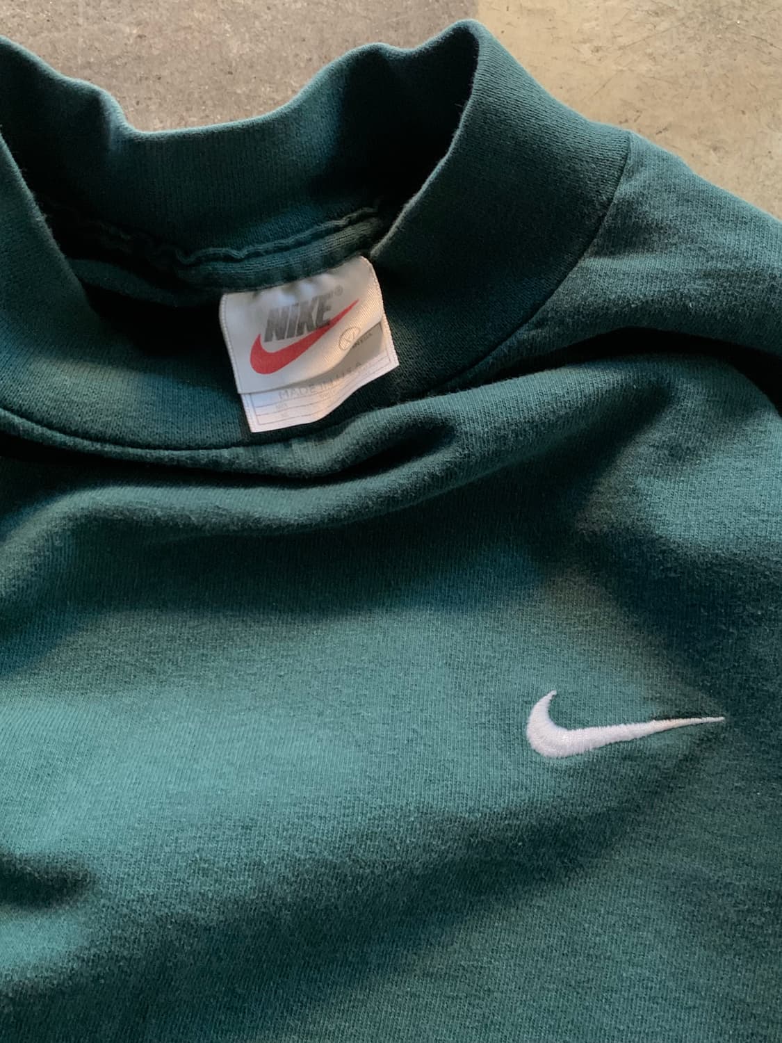 90s 나이키 모크넥 롱슬리브 티셔츠 상품이미지2