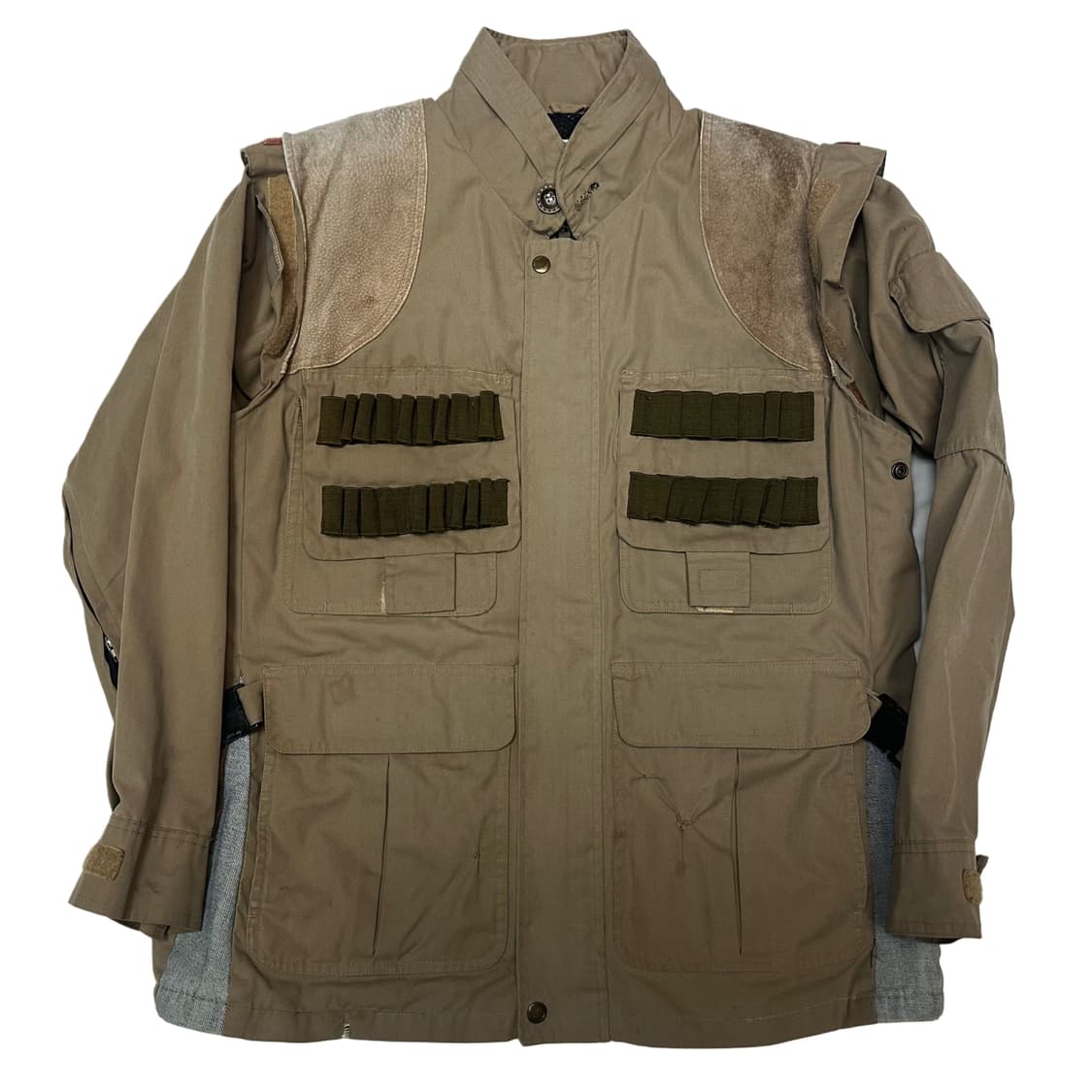 JPN Vintage 밀리터리 베이지탄창자켓 100 상품이미지1