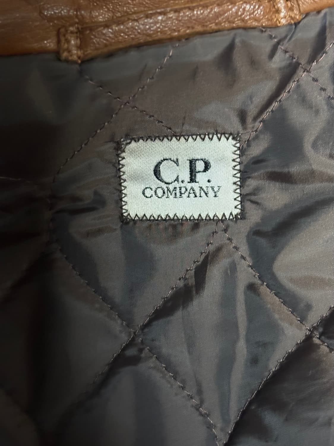 C.P. Company 양가죽 100% 레더 필드 자켓 상품이미지5