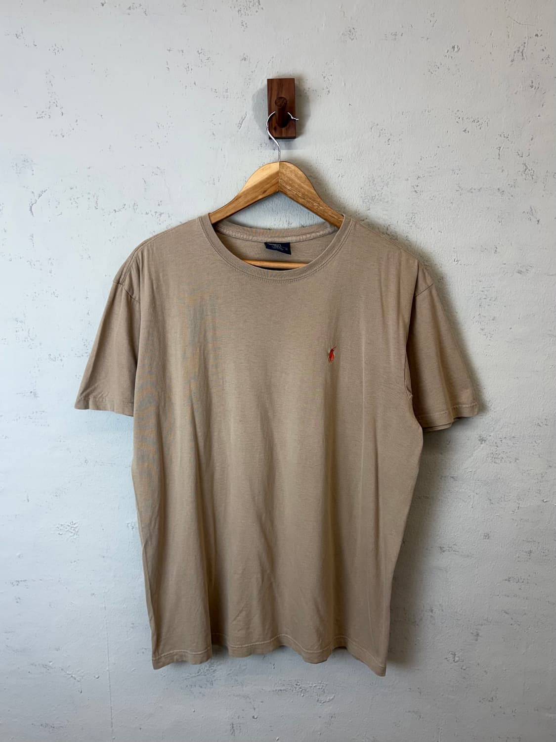 폴로랄프로렌 빈티지 포니로고 브라운 반팔티 상품이미지1