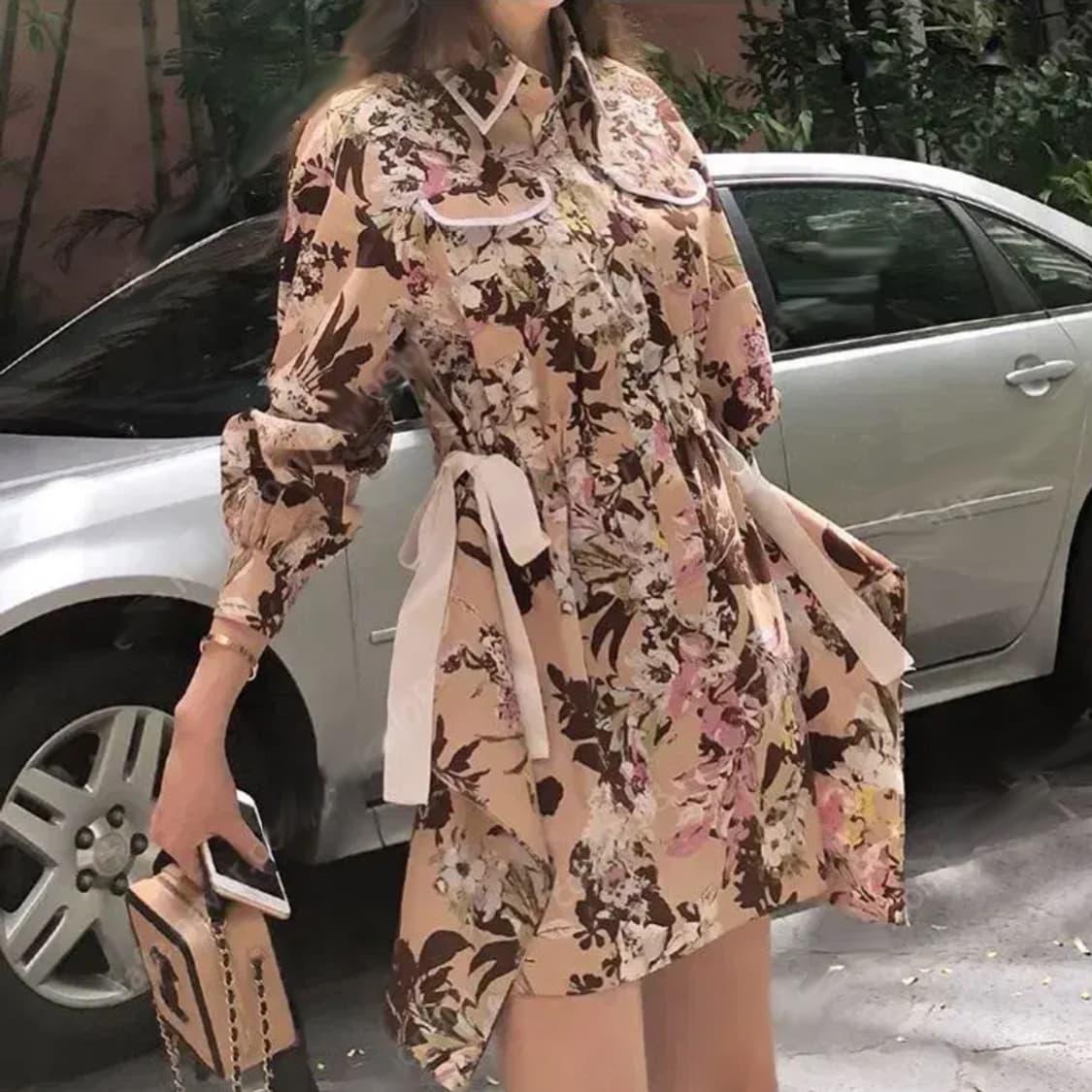 블루민(BLUMIN) 기은세 원피스 55-66 상품이미지2