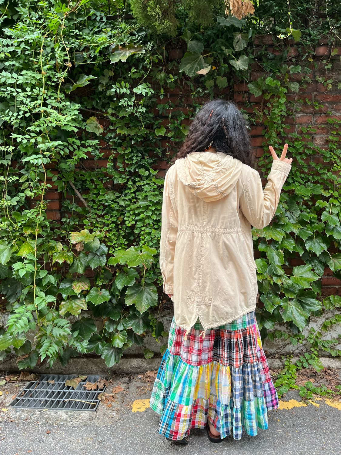 일본 데일리무드 베이지 후드 자켓 상품이미지4