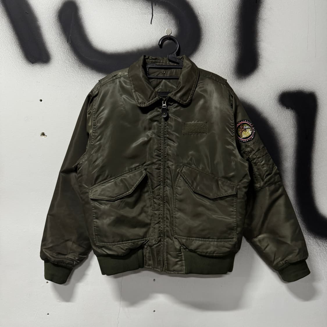 VTG 빈티지 밀리터리 CWU-45p 퀼팅 플라이트 자켓 상품이미지1