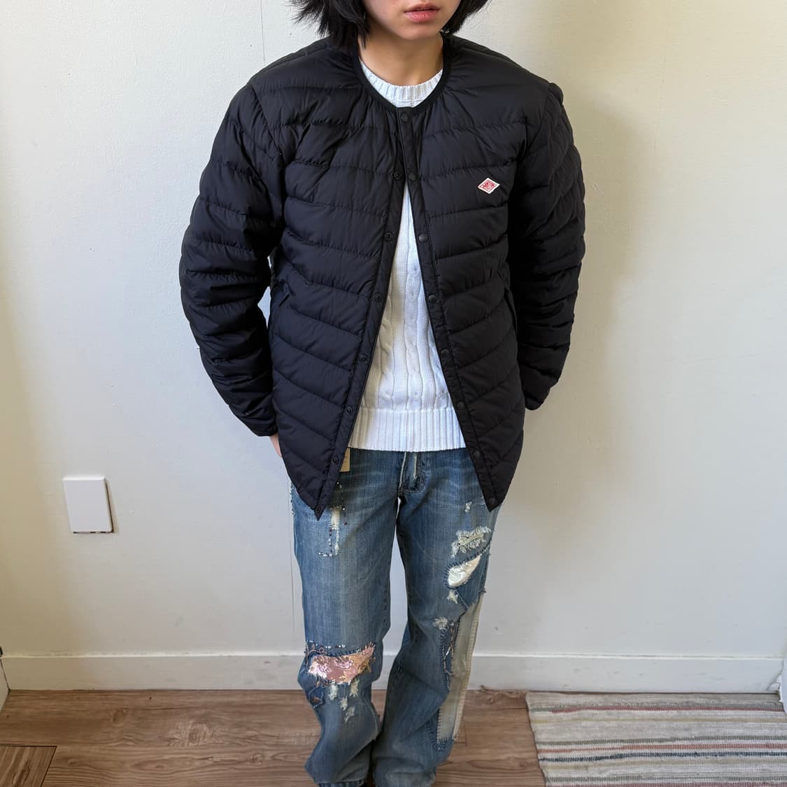 단톤 경량패딩 상품이미지1