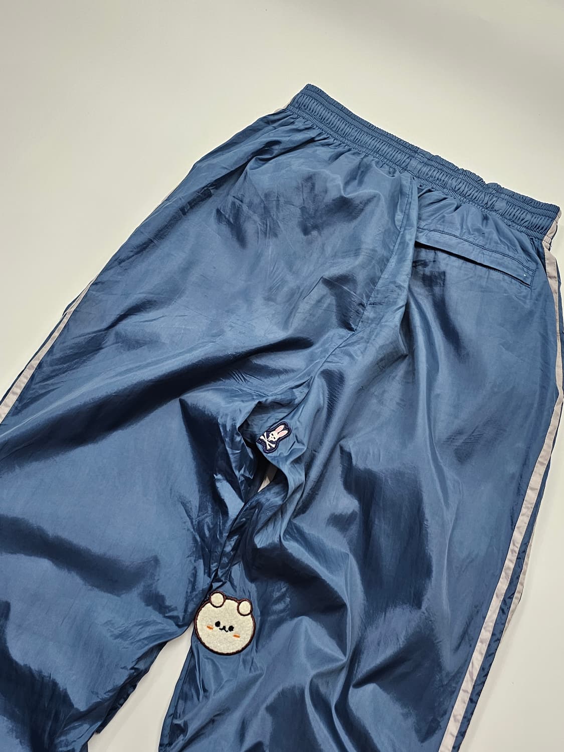 아디다스 삼선 청녹 트랙팬츠 바람막이 조거 바지 상품이미지5