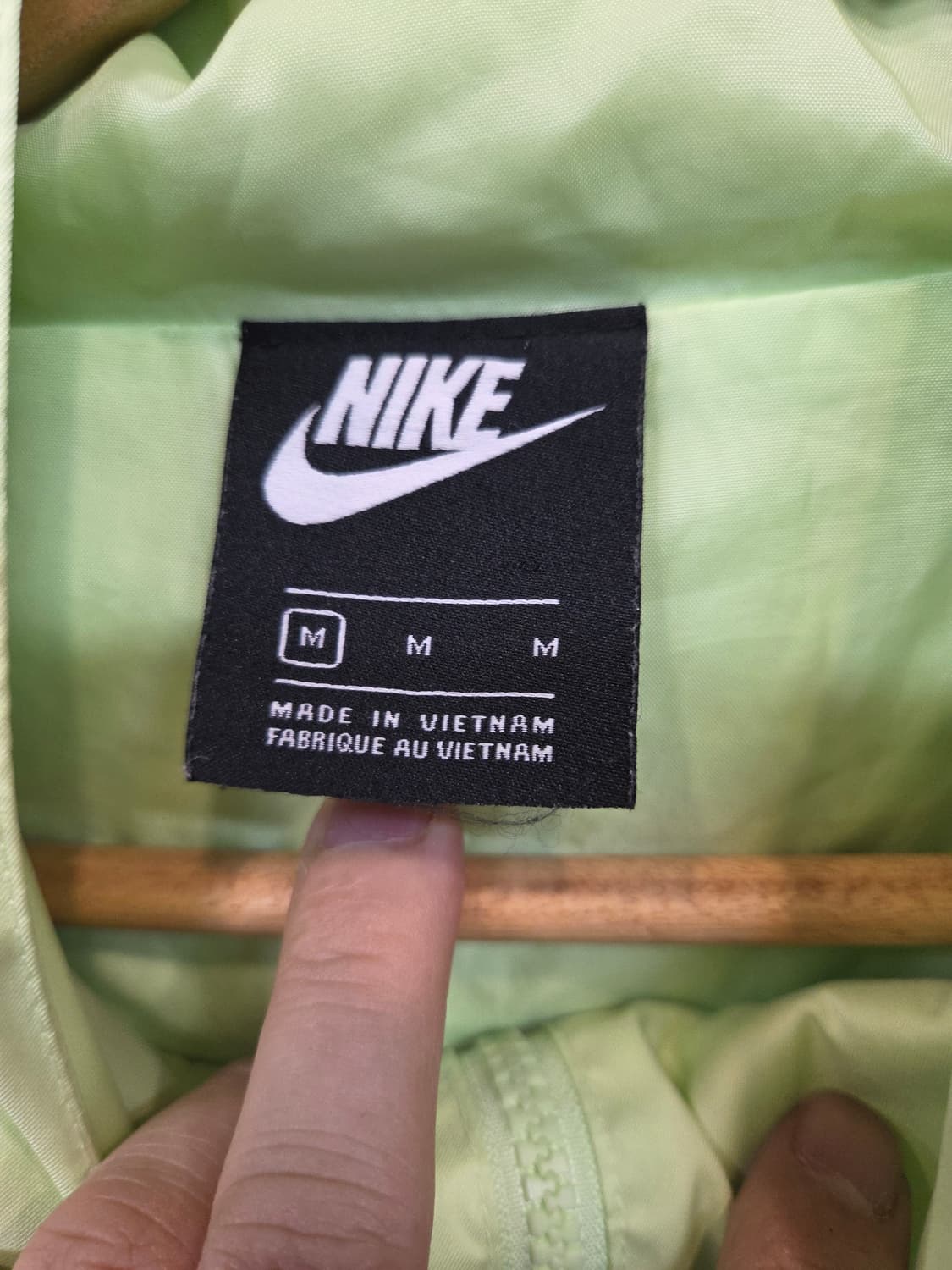 나이키 에어 우븐 형광 자켓 m 상품이미지4