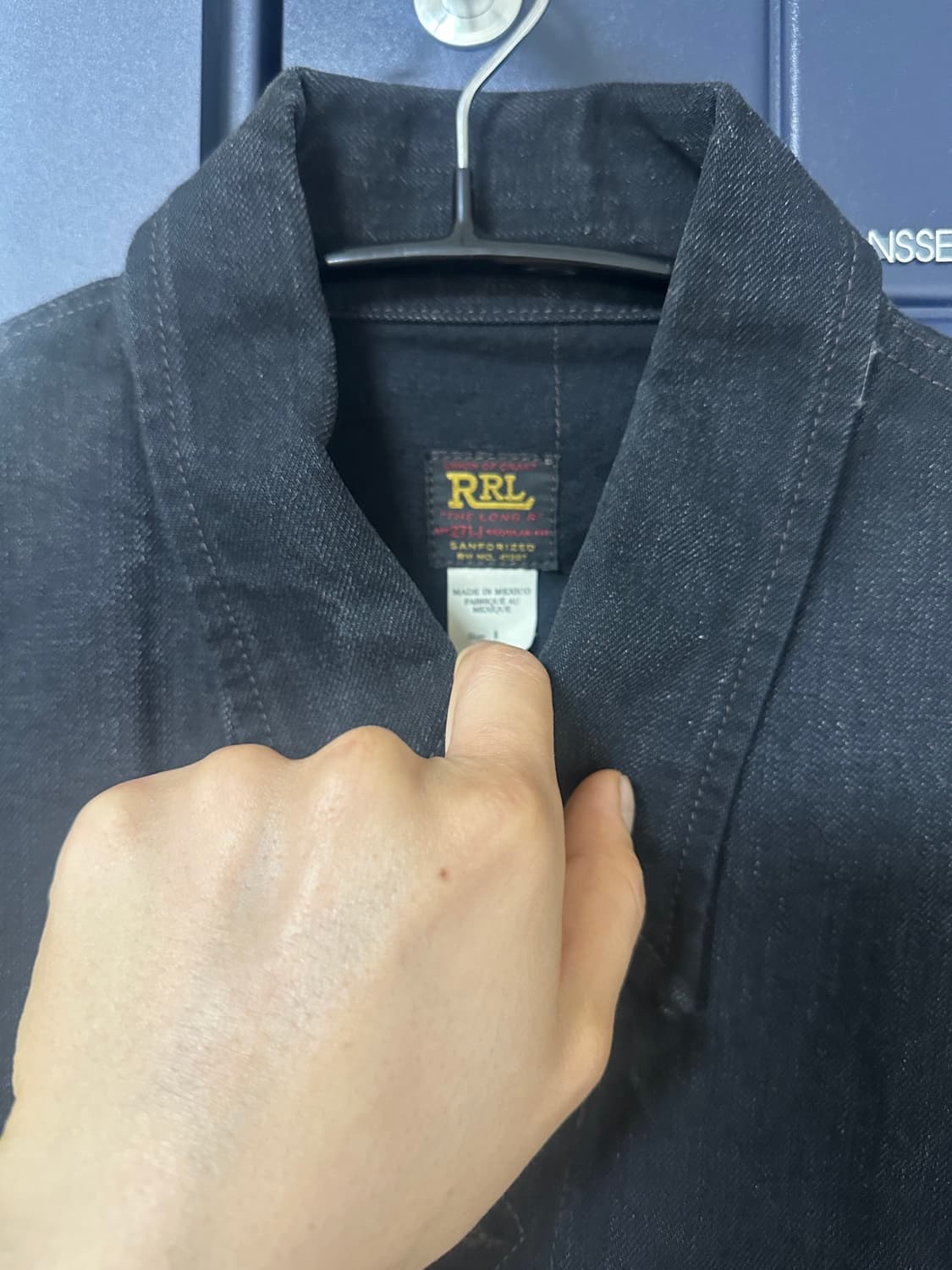 RRL 더블알엘 lot 271 블랙 M 상품이미지2