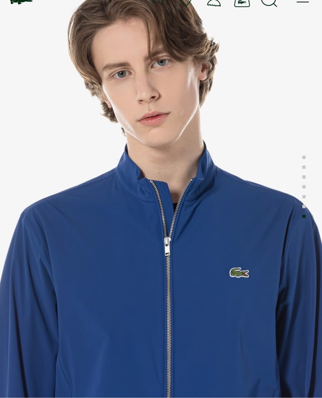 LACOSTE 라코스테 썸머 윈드브레이커 블루종 자켓 100 J34 상품이미지2