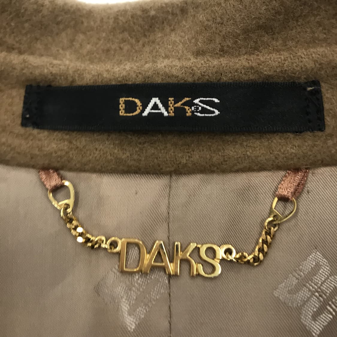 닥스 DAKS 캐시미어 핸드메이드 싱글코트 [여성66] 상품이미지6