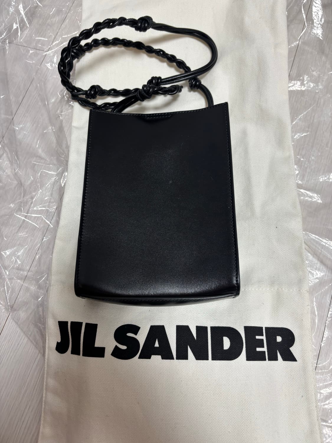 (F) 질샌더 탱글백 스몰 블랙 상품이미지2