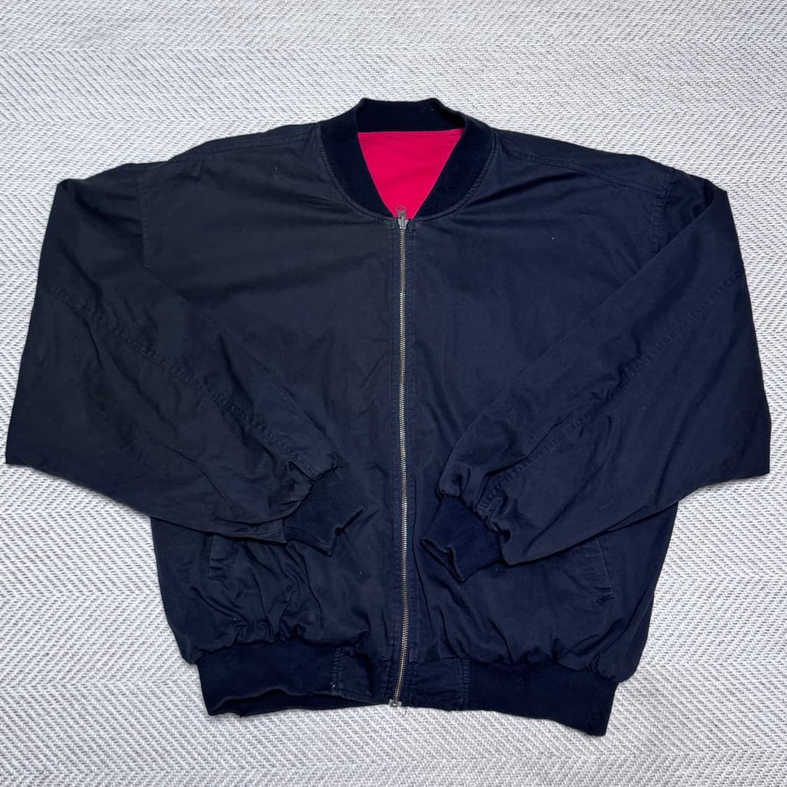 (XXL) 90s 빈티지 말보로 리버시블 봄버 자켓 상품이미지3