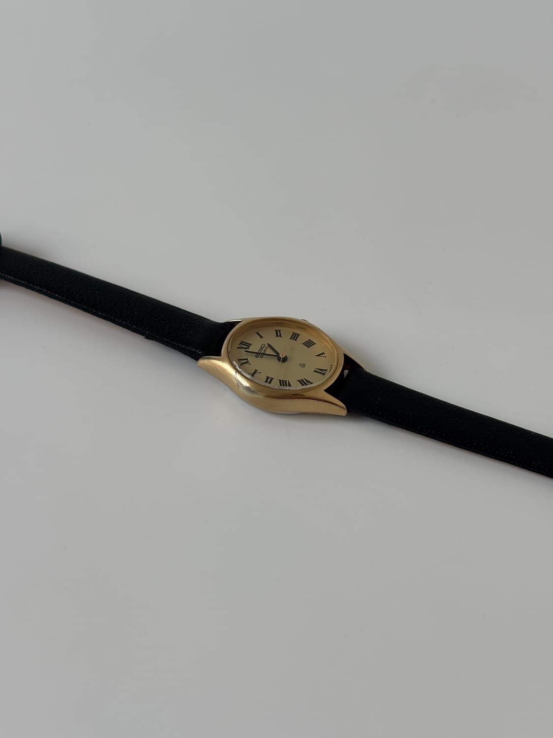 1980s Roman Index Gold Oval Ladies Quart 상품이미지7