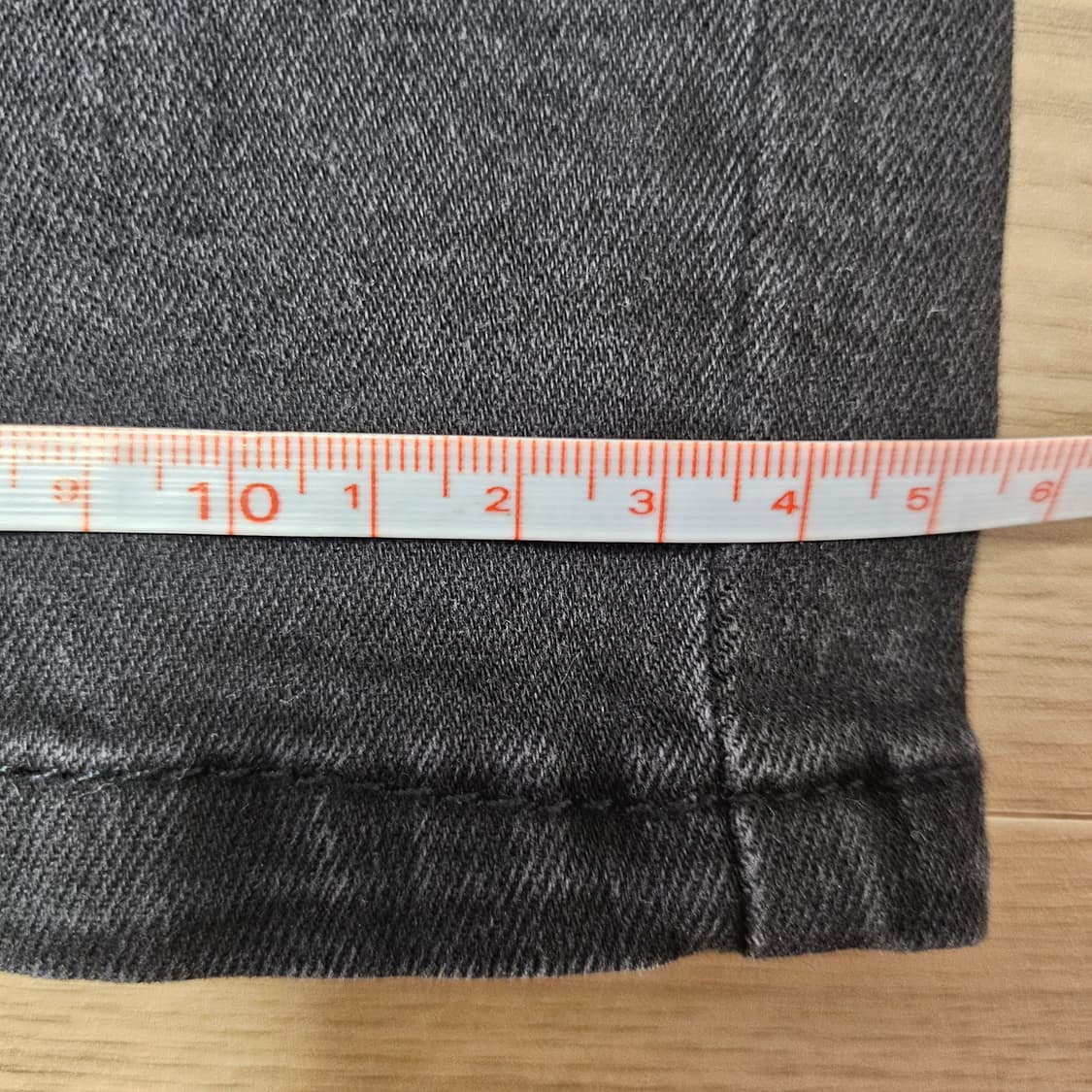 자라(ZARA) 데님 바이커 블랙 상품이미지7