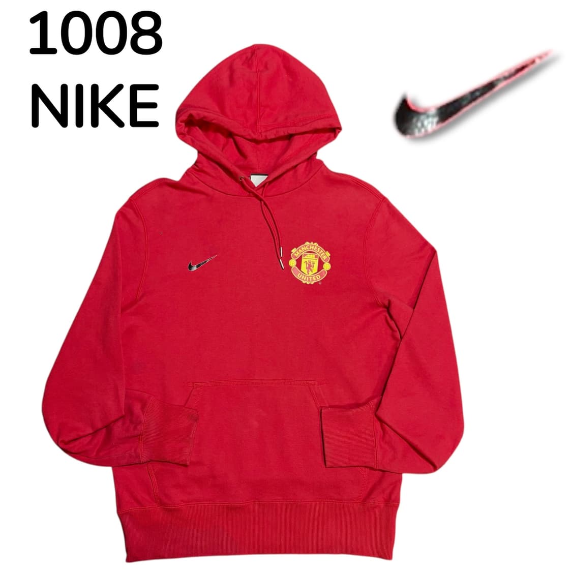 나이키 맨유 축구팀 후드티 레드 M 상품이미지2