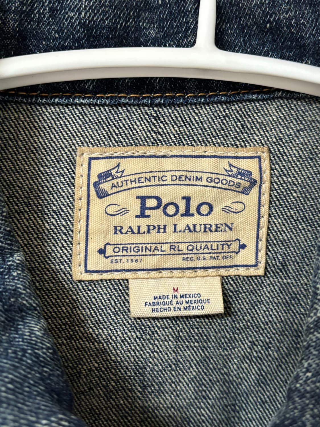 폴로 랄프로렌 데님트러커 자켓 M 100 상품이미지3