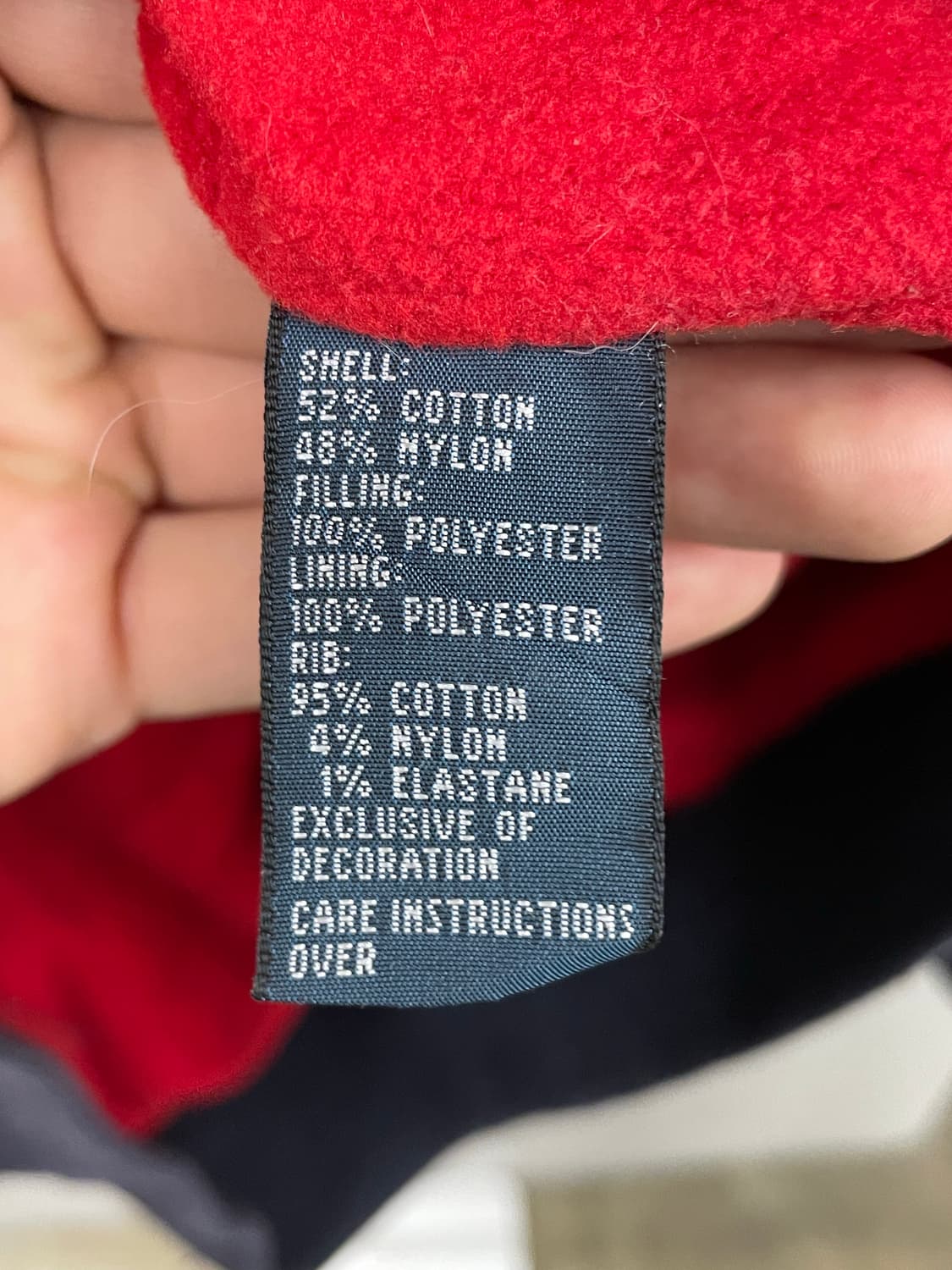 폴로 랄프로렌 네이비 나일론 쉘 자켓 탈론 지퍼 M 상품이미지5