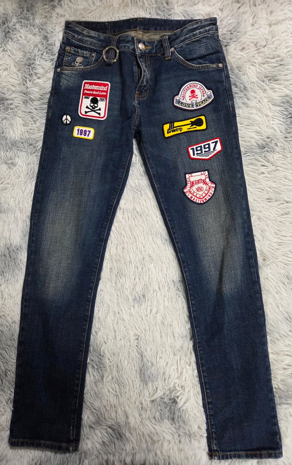 마스터마인드 재팬 데님 패치 청바지 상품이미지1
