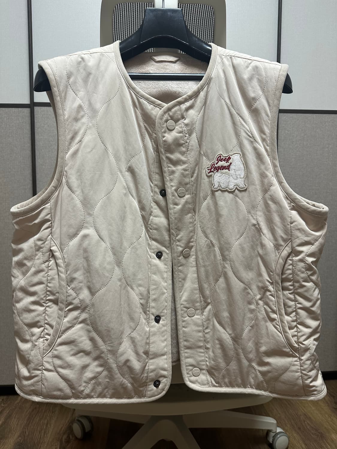 Jeep 양면 리버시블 조끼 M 상품이미지2