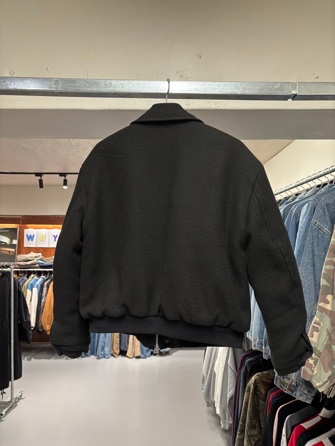 빈티지 오버핏 투웨이 누빔 자켓 상품이미지4