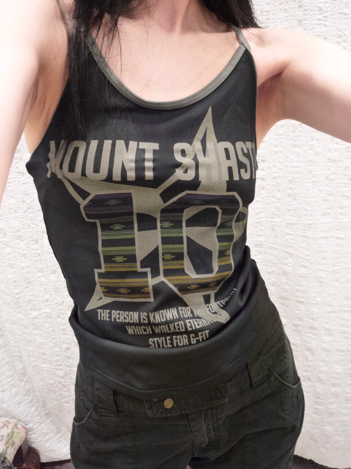 Retro Graphic String Tank 상품이미지5