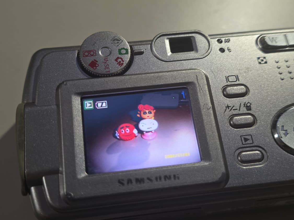 삼성 캐녹스 D430 빈티지 디지털카메라 상품이미지7