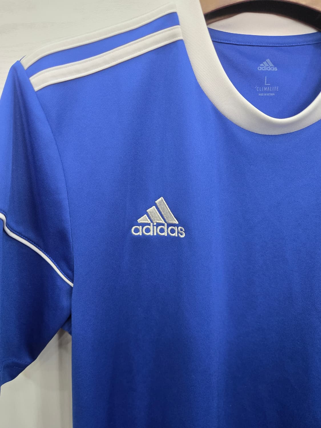 100,L )) adidas 아디다스 반팔티셔츠! 파랑 색상!~ 상품이미지2