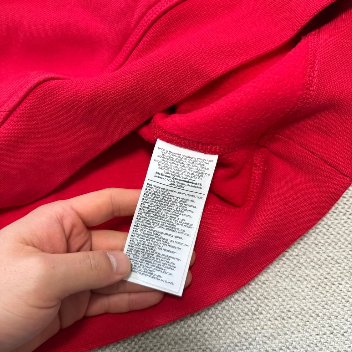 나이키 맨체스터 유나이티드 빅로고 후드티 상품이미지4