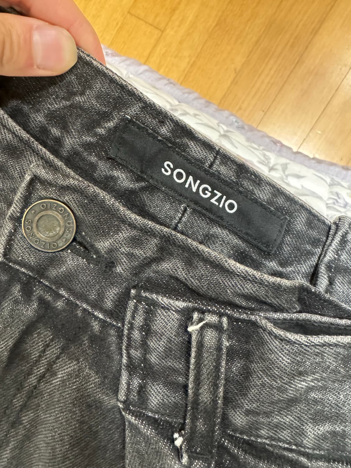 송지오 옴므 데님팬츠 상품이미지4