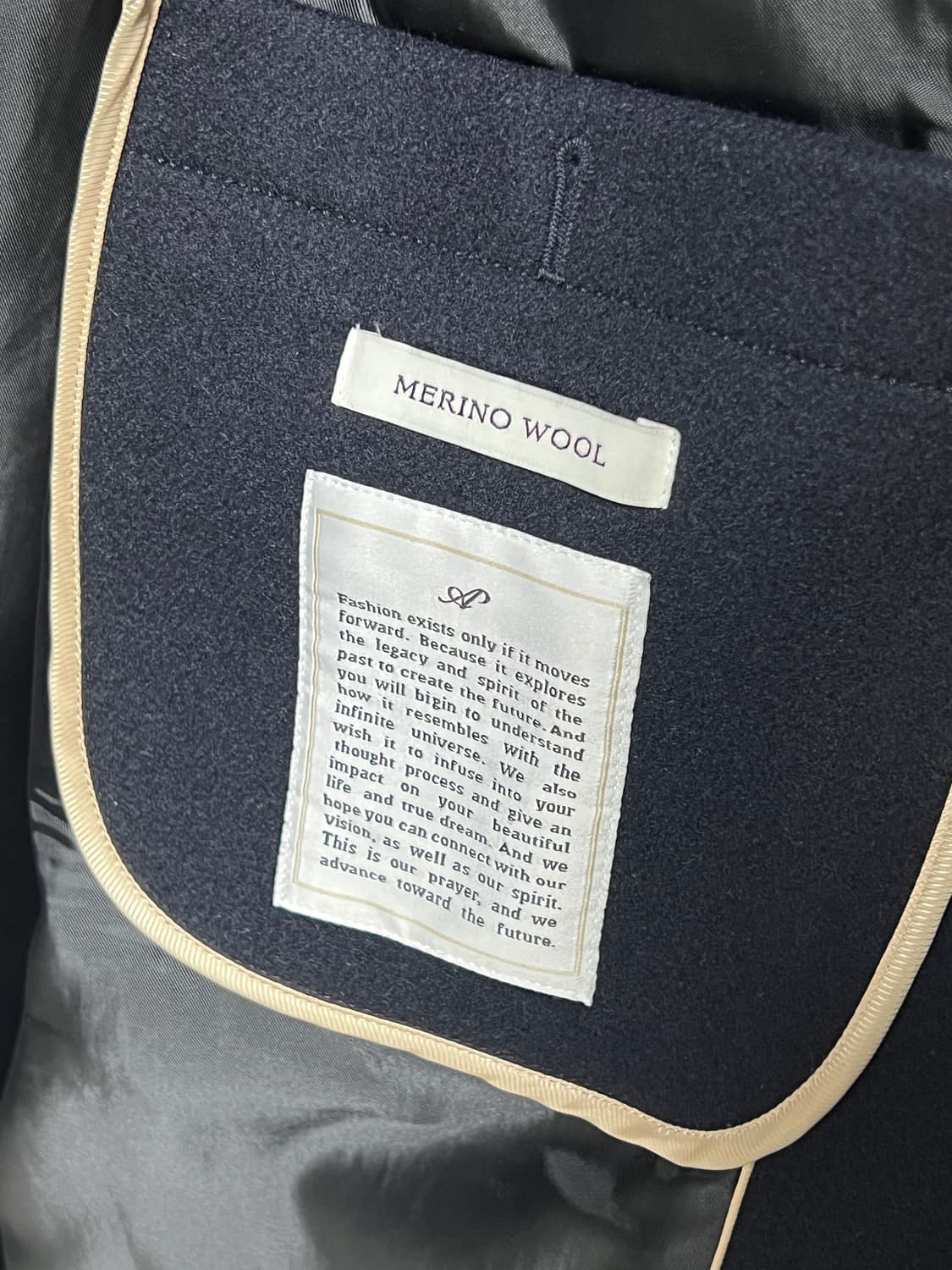 애프터프레이 투어리스트 발마칸 코트 L 네이비 상품이미지4