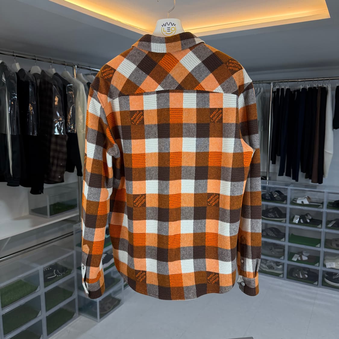 [리오브] 루이비통 플란넬 버튼다운 롱슬리브 셔츠 상품이미지2