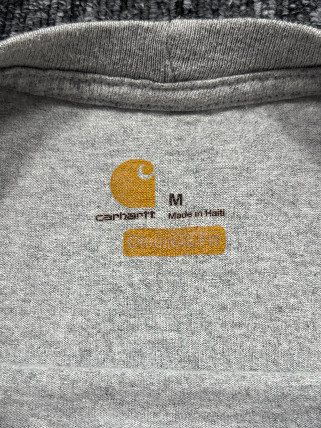 칼하트 포켓 그레이 롱슬리브 상품이미지6