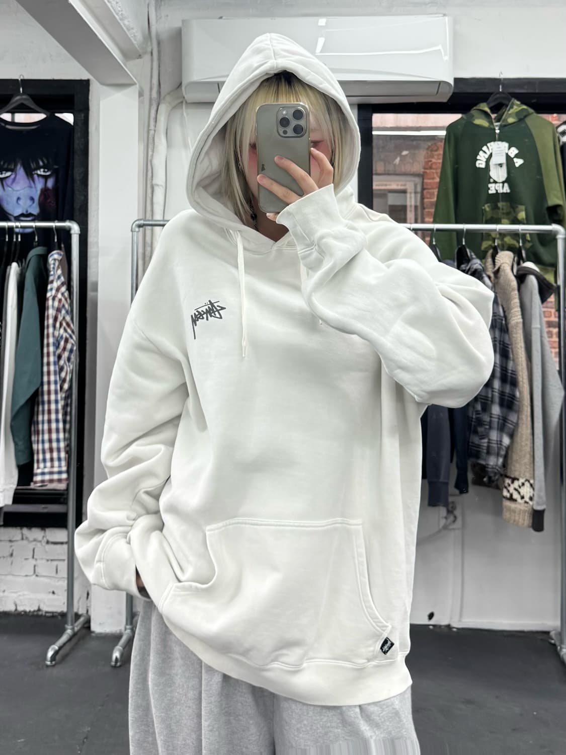 스투시 퍼지 다이스 후드티 상품이미지2