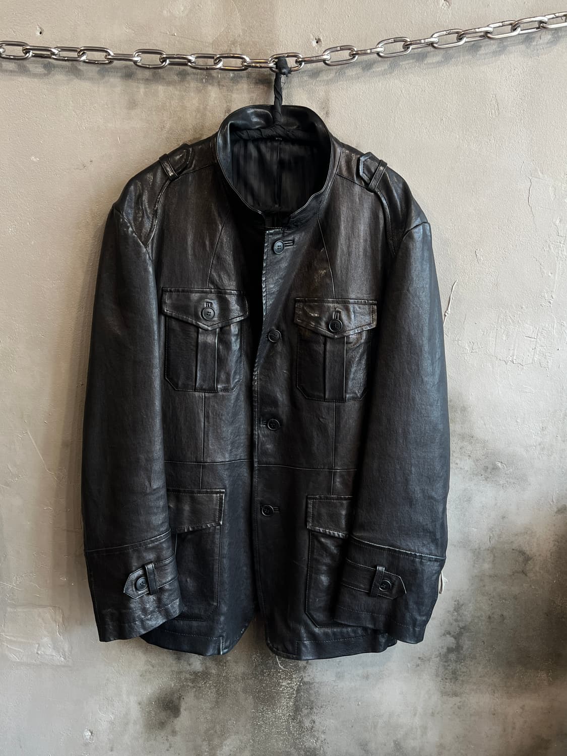 M-65 램스킨 레더 필드 자켓 상품이미지1