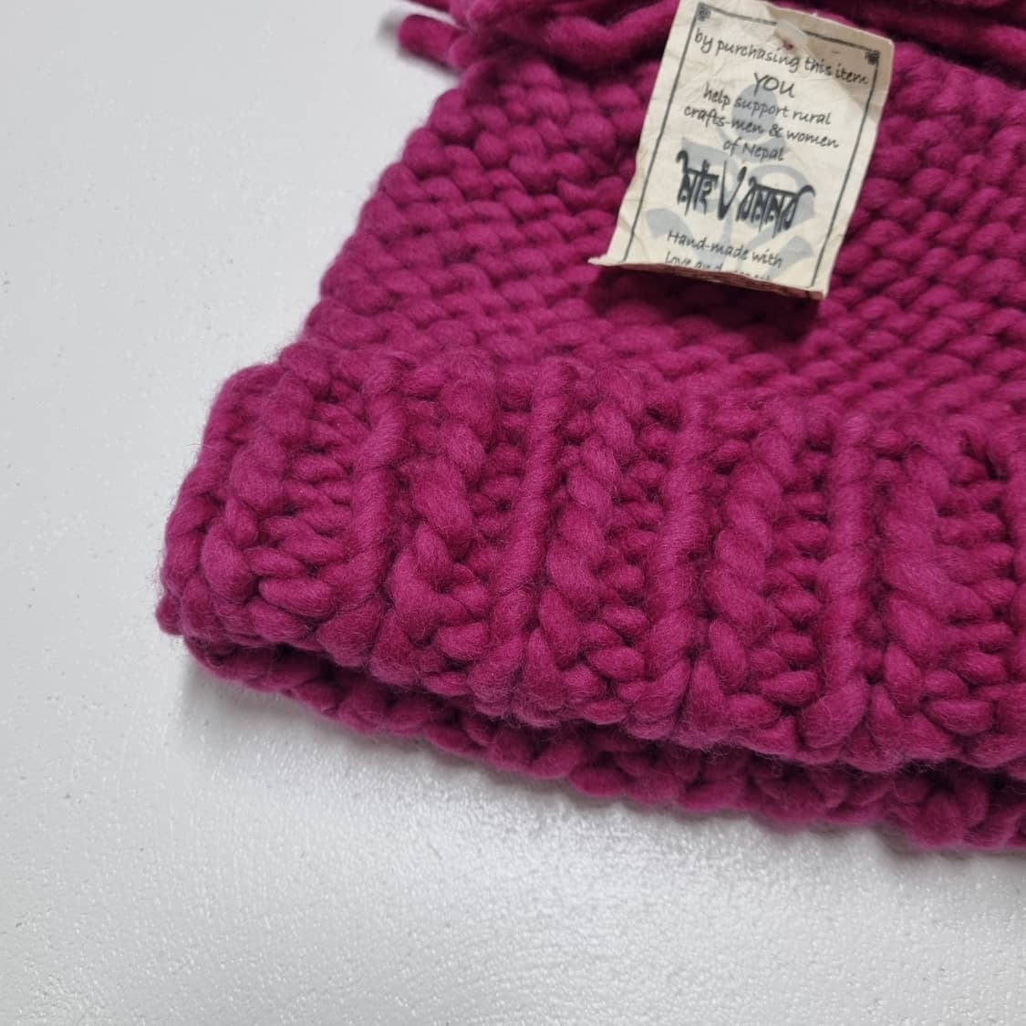 빈티지 네팔 헤비게이지 비니 - FREE 상품이미지5