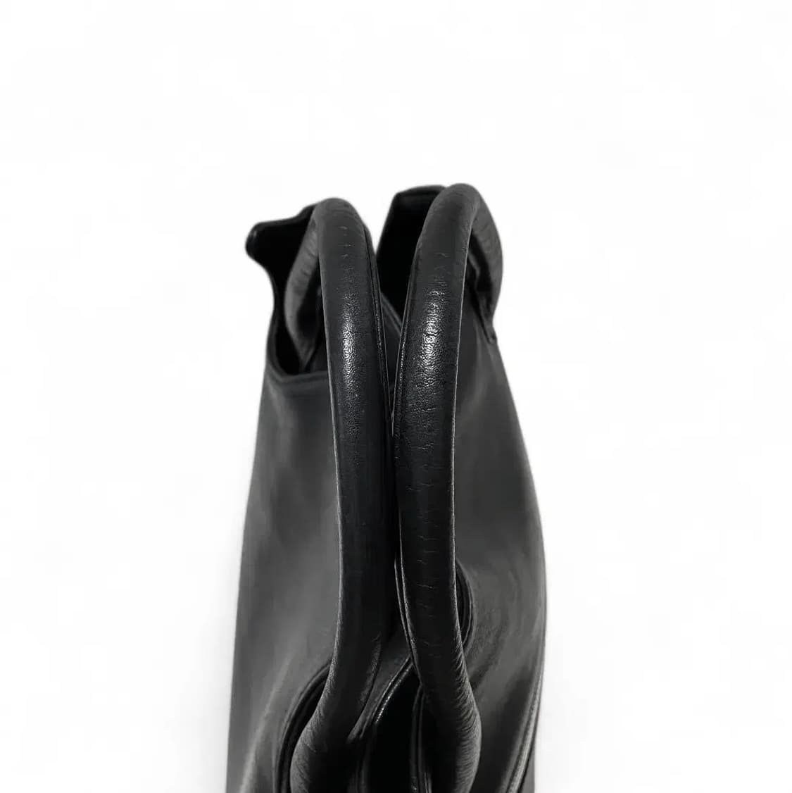 미키아모 킵레더 라운드 토트백 준야 꼼데 요지같은 재패니즈 브랜드 상품이미지4