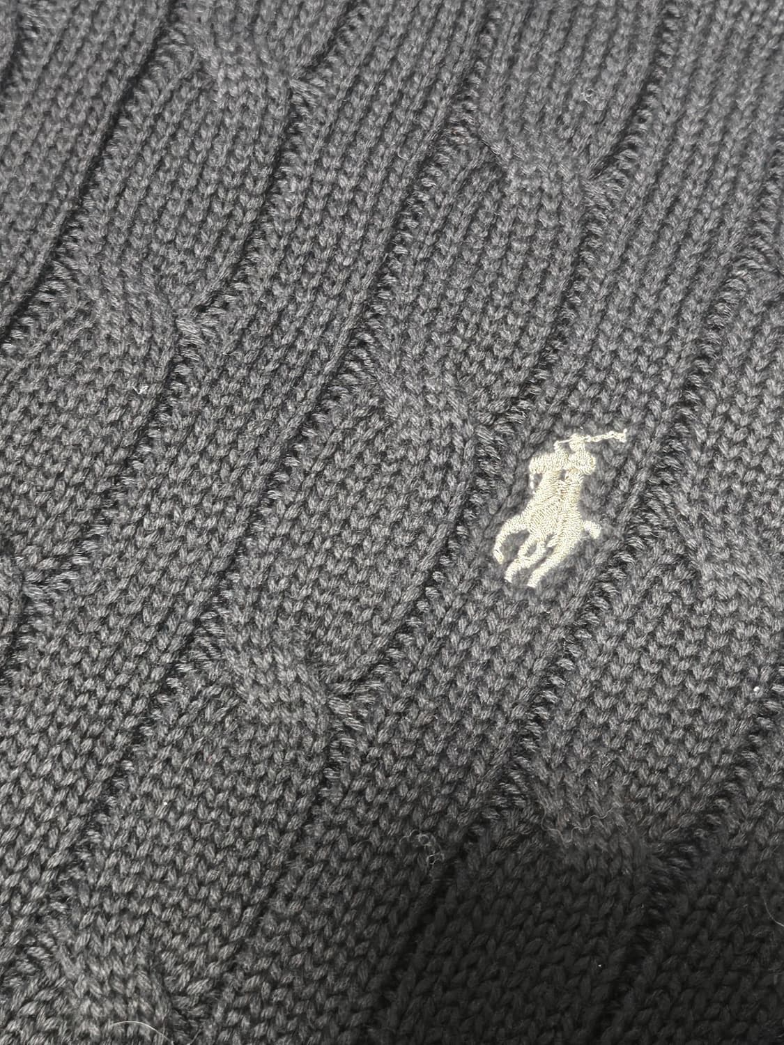 폴로랄프로렌 꽈배기 긴팔 터틀넥 목폴라 니트 M 상품이미지2