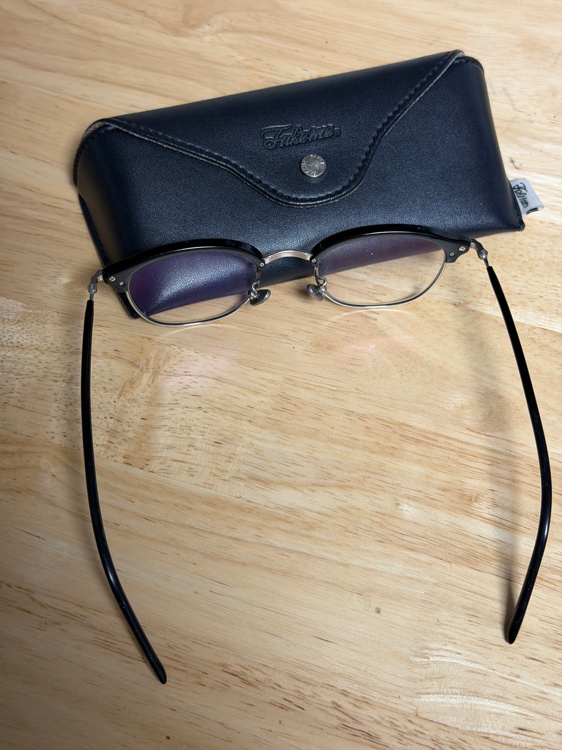 페이크미 hometown 하금테 안경 판매합니다. 상품이미지6